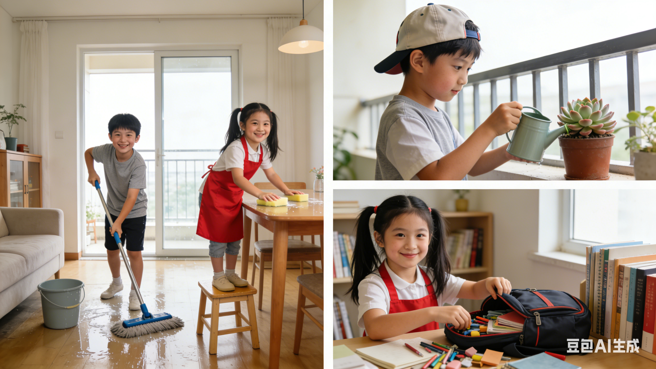 华南师范大学附属广州大学城小学一至六年级劳动要求及家庭劳动清单