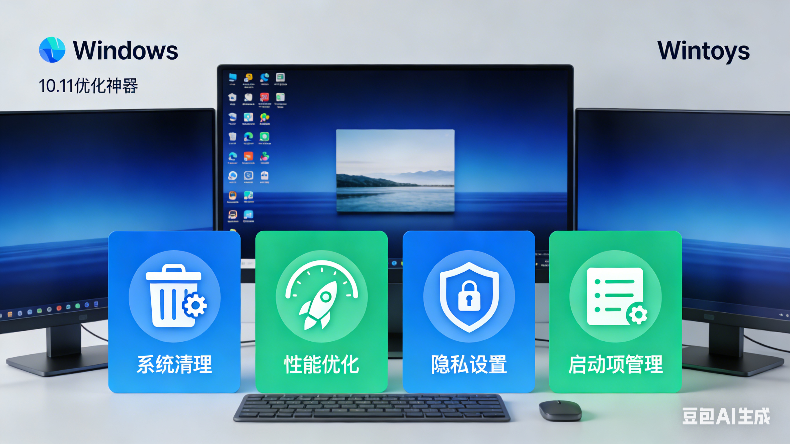 Windows 10 /11 优化神器！ Wintoys 释放电脑的全部潜力